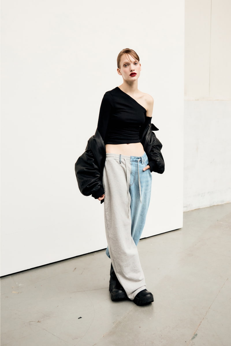 Project Wave - Korean Women Fashion - #momslook - Half Denim Pants - 4