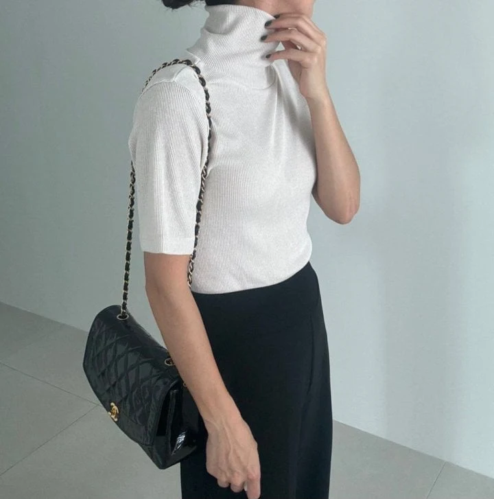 Ripple - Korean Women Fashion - #vintageinspired - Reels Turtleneck Tee - 3