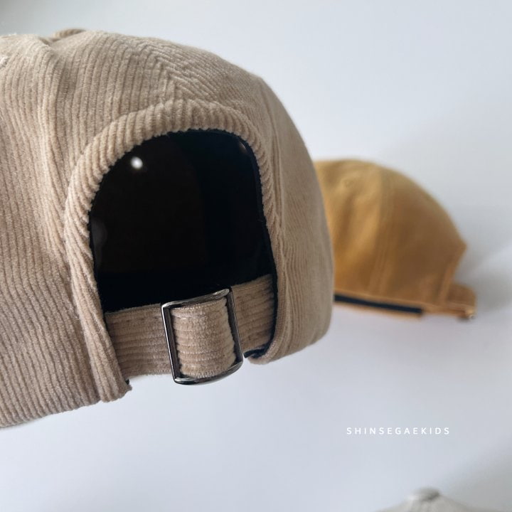 Shinseage Kids - Korean Baby Fashion - #babyboutiqueclothing - Corduroy Bear Hat - 3