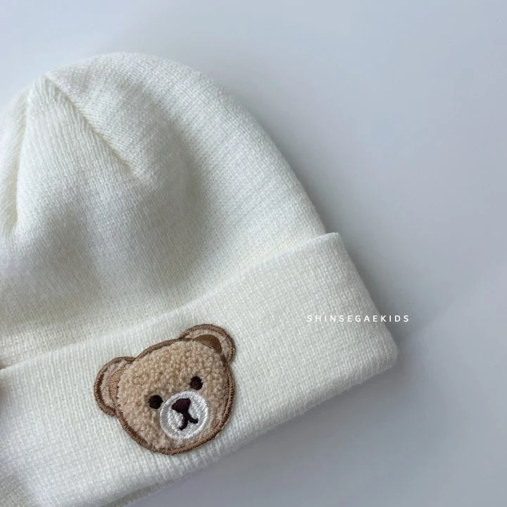 Shinseage Kids - Korean Baby Fashion - #babyclothing - Bear Beanie - 6