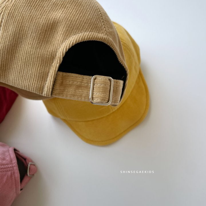 Shinseage Kids - Korean Baby Fashion - #babyoutfit - Corduroy Hat - 3