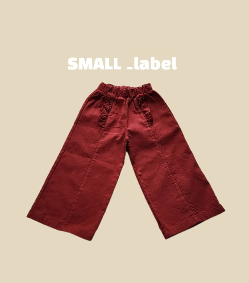 Small Label - Korean Children Fashion - #designkidswear - Frill Wide Pants