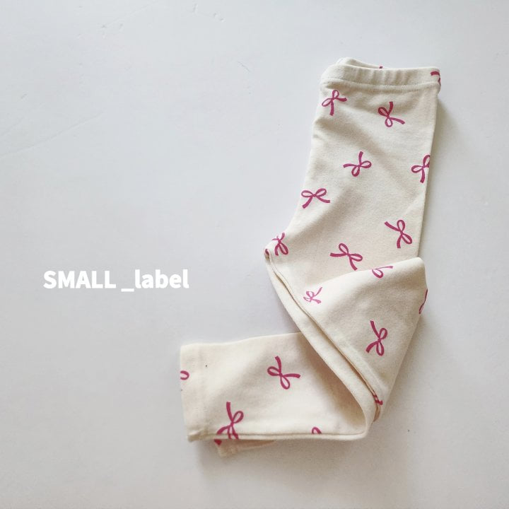 Small Label - Korean Children Fashion - #kidzfashiontrend - Ribbon Leggings - 8