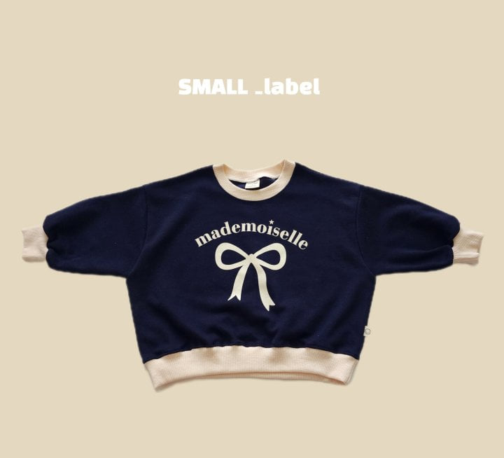 Small Label - Korean Children Fashion - #magicofchildhood - Made Ribbon Sweatshirts - 2