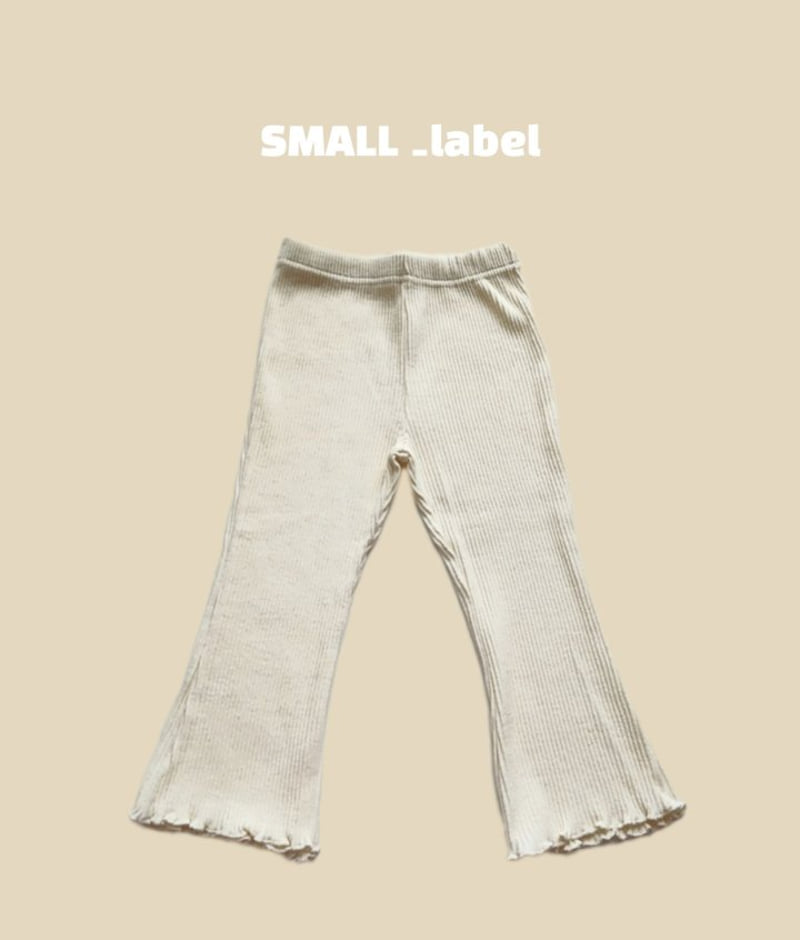 Small Label - Korean Children Fashion - #toddlerclothing - Rib Bootscut Pants