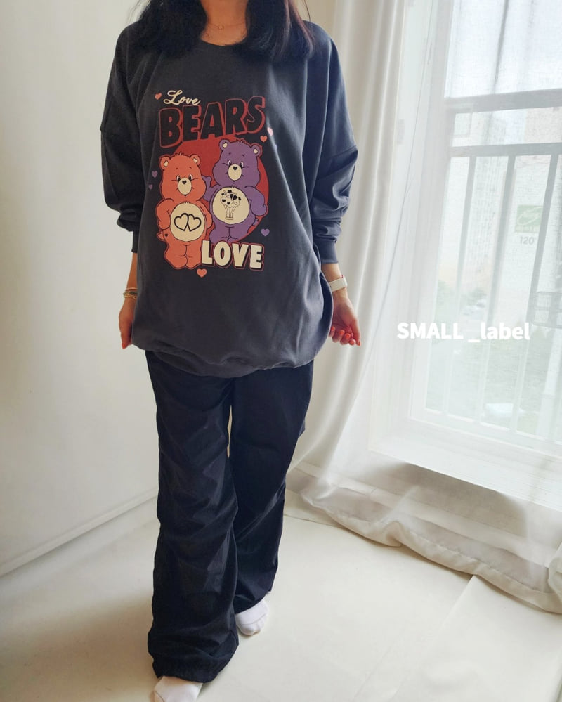 Small Label - Korean Women Fashion - #restrostyle - Mom Love Bears Sweatshirts - 6