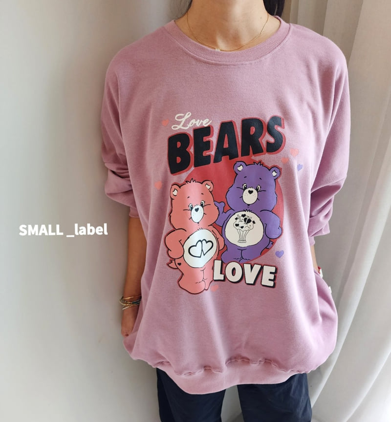 Small Label - Korean Women Fashion - #romanticstyle - Mom Love Bears Sweatshirts - 7