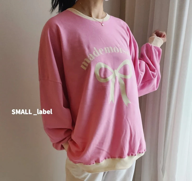 Small Label - Korean Women Fashion - #shopsmall - Mom Made Ribbon Sweatshirts - 7