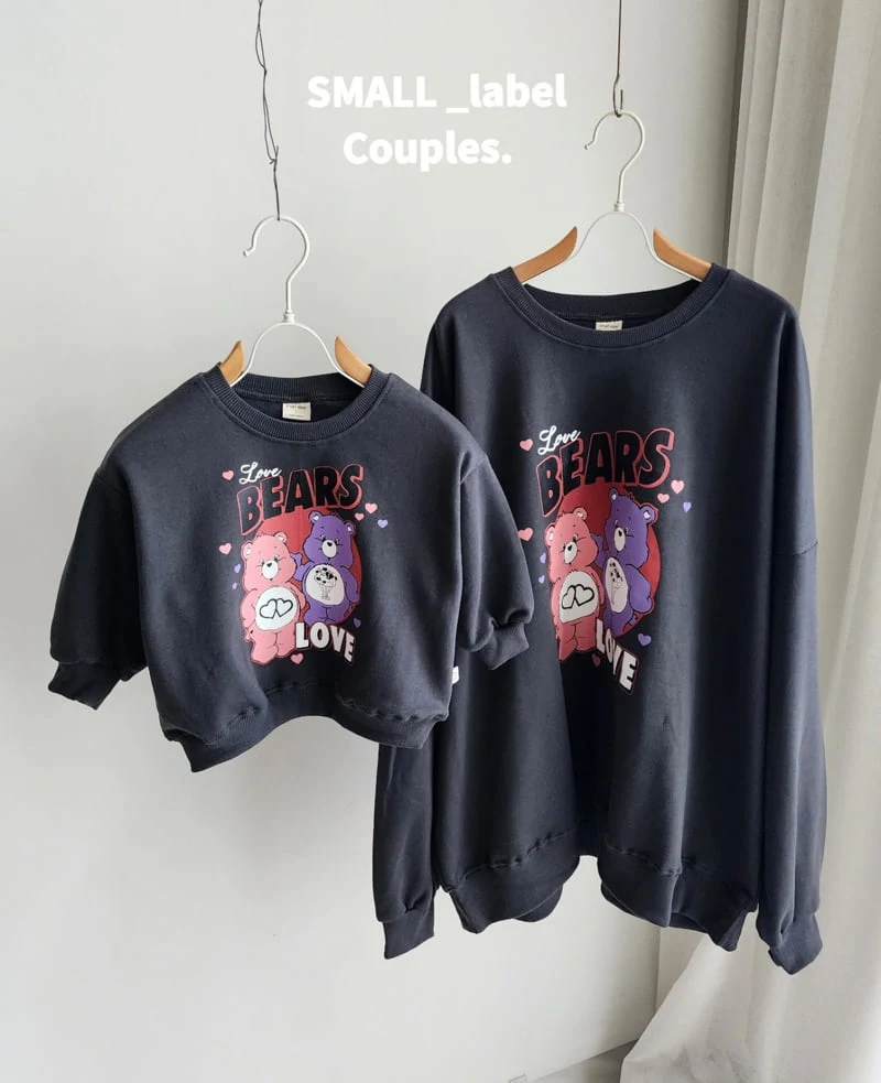 Small Label - Korean Women Fashion - #vintageinspired - Mom Love Bears Sweatshirts - 4