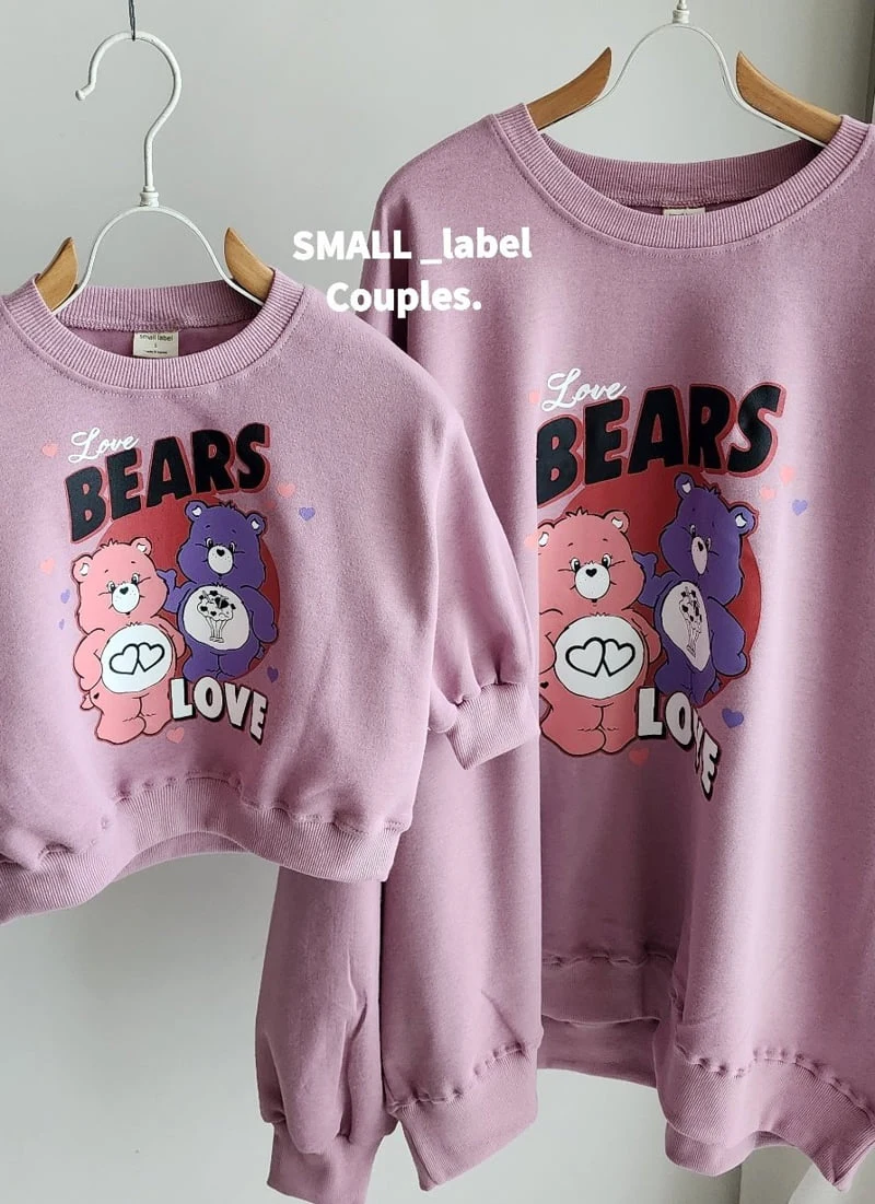 Small Label - Korean Women Fashion - #womensfashion - Mom Love Bears Sweatshirts - 2