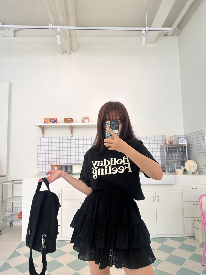 Something - Korean Women Fashion - #momslook - Feeling Tee - 9