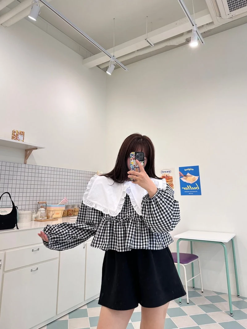 Something - Korean Women Fashion - #momslook - Emma Blouse with detachable collar - 10