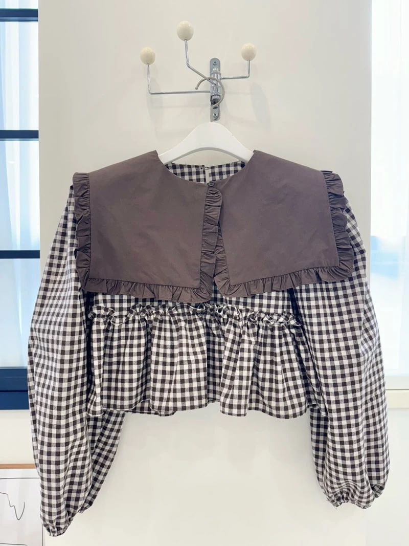 Something - Korean Women Fashion - #momslook - Emma Blouse with detachable collar - 2