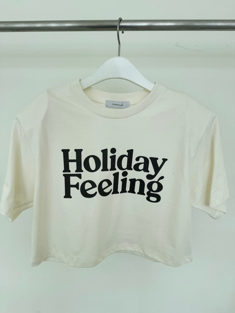 Something - Korean Women Fashion - #pursuepretty - Feeling Tee - 3