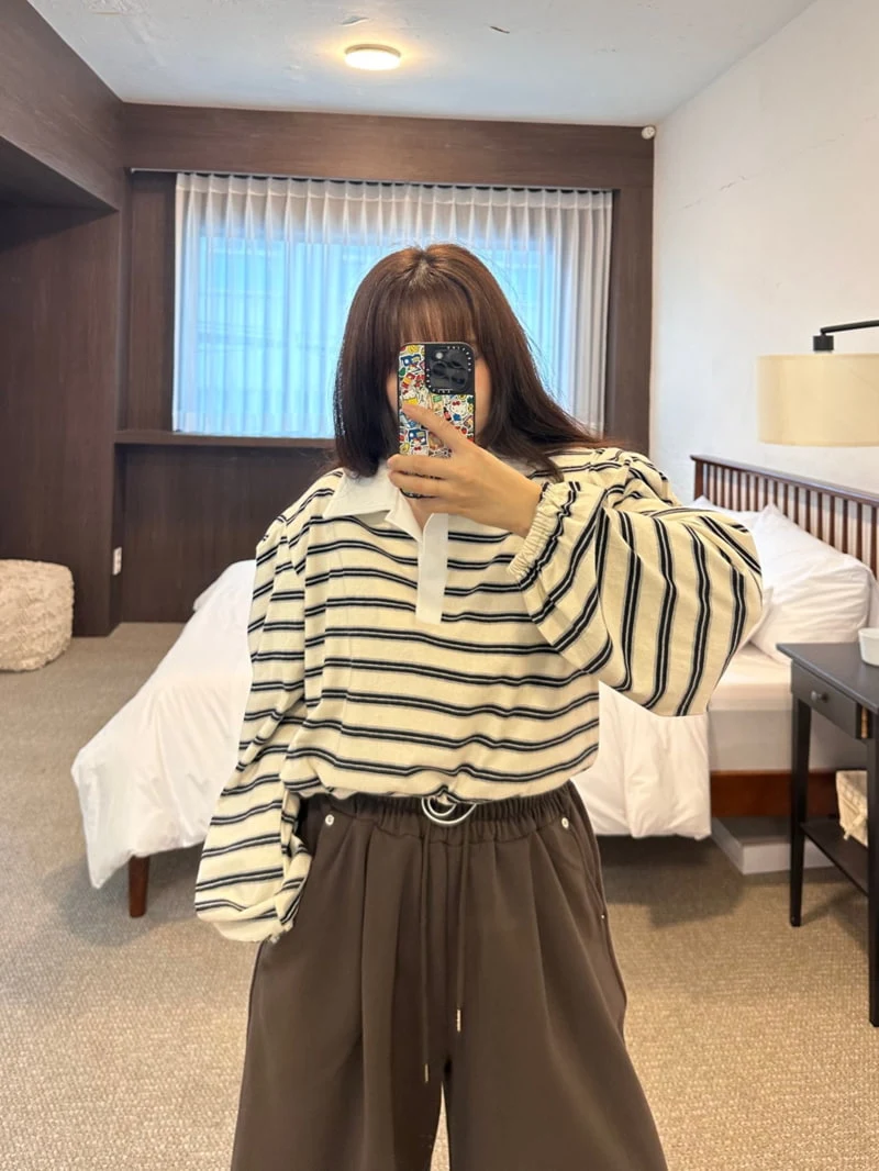 Something - Korean Women Fashion - #romanticstyle - Matile Tee - 12