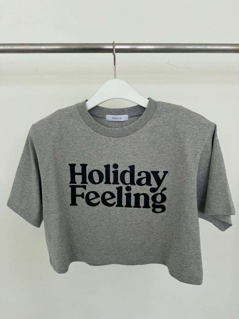 Something - Korean Women Fashion - #romanticstyle - Feeling Tee - 5