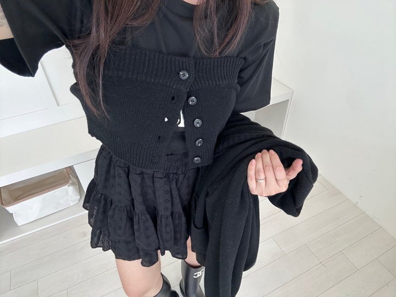 Something - Korean Women Fashion - #shopsmall - Knit Top - 7