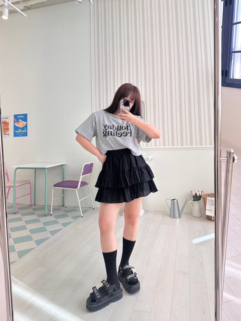 Something - Korean Women Fashion - #shopsmall - Feeling Tee - 6