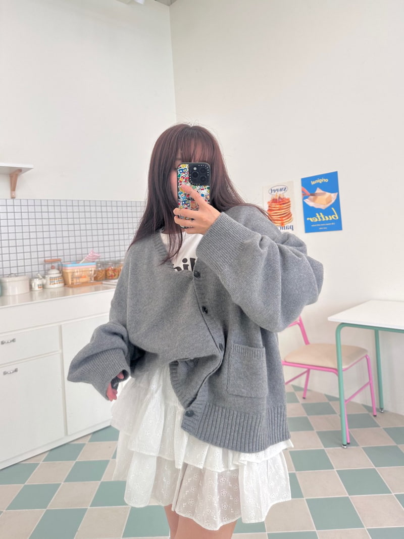 Something - Korean Women Fashion - #thelittlethings - Boxy Knit Cardigan - 11