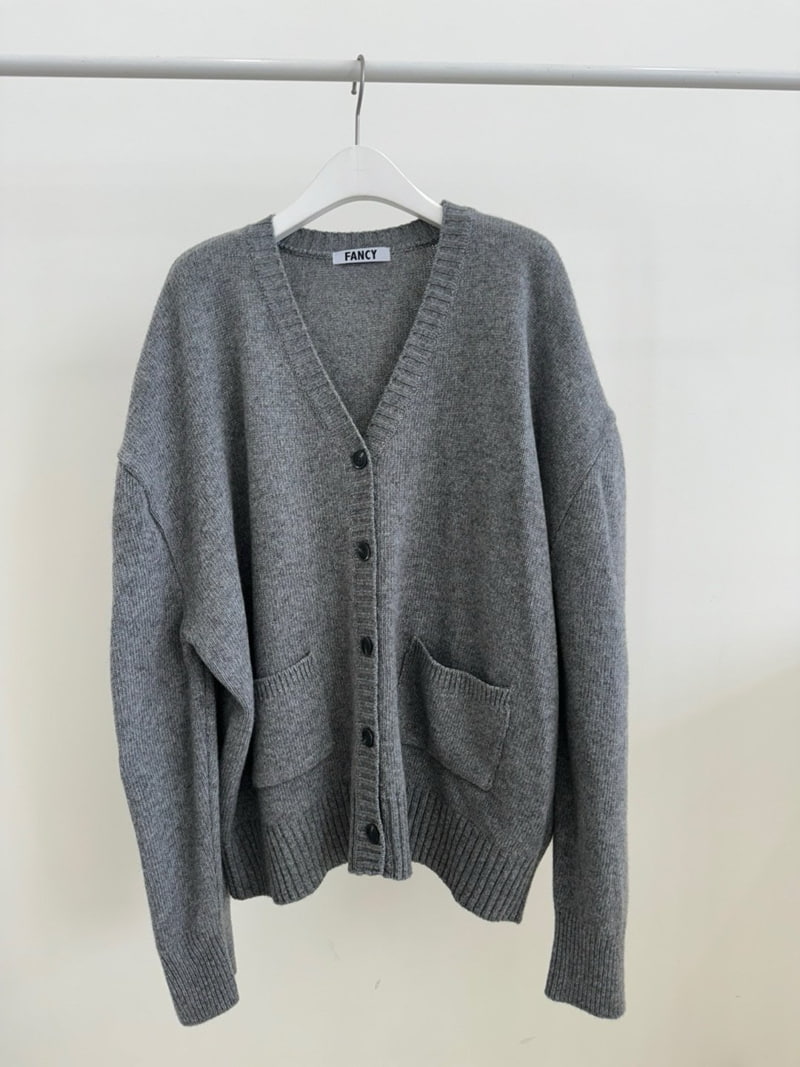 Something - Korean Women Fashion - #womensfashion - Boxy Knit Cardigan - 4