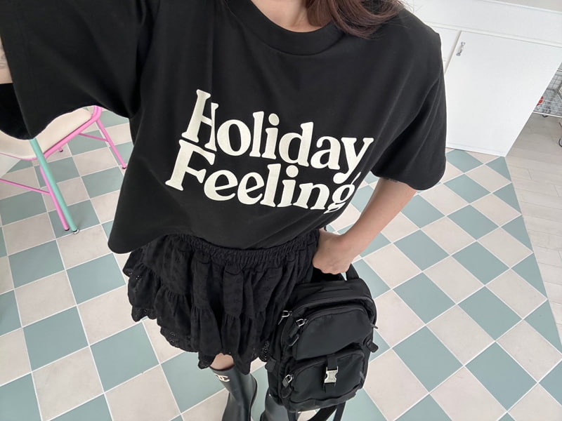 Something - Korean Women Fashion - #womensfashion - Feeling Tee - 10