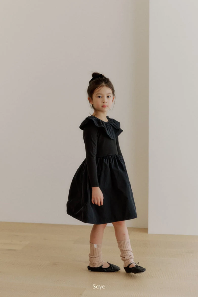 Soye - Korean Children Fashion - #stylishchildhood - Rough Frill One-piece - 7