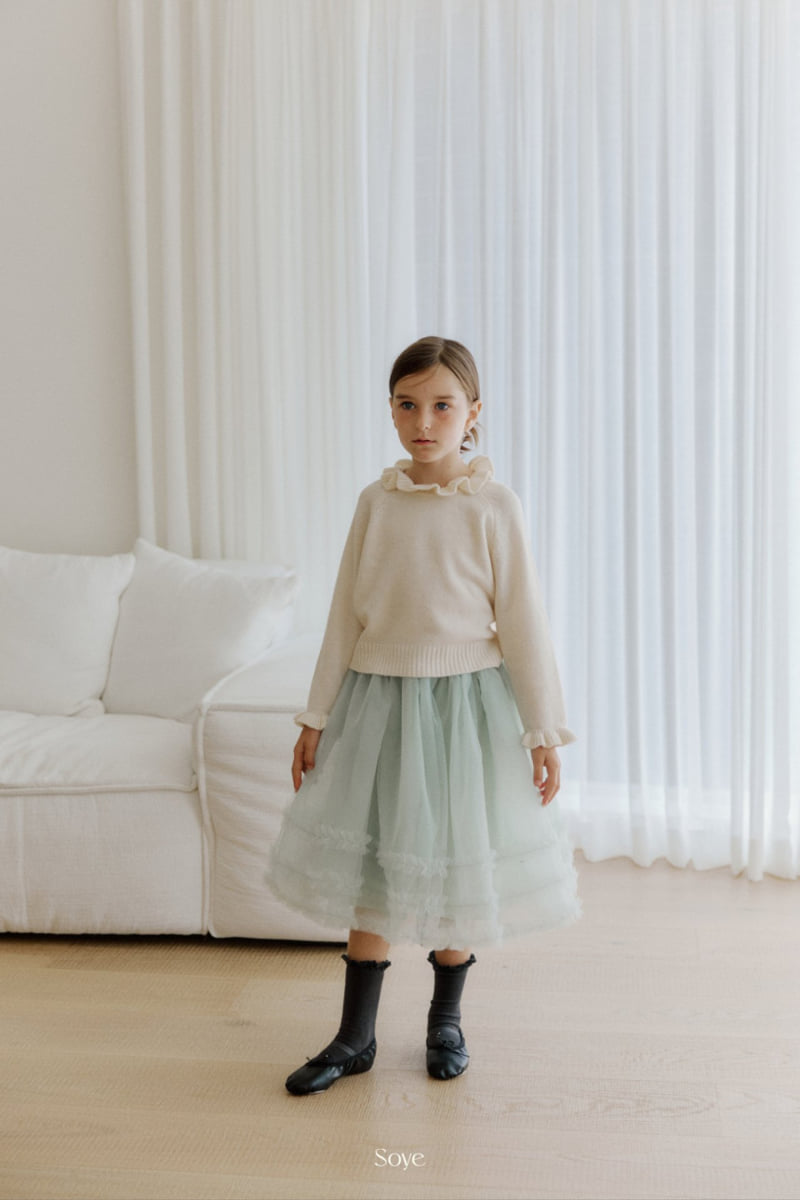 Soye - Korean Children Fashion - #todddlerfashion - Triple Cha Skirt - 12