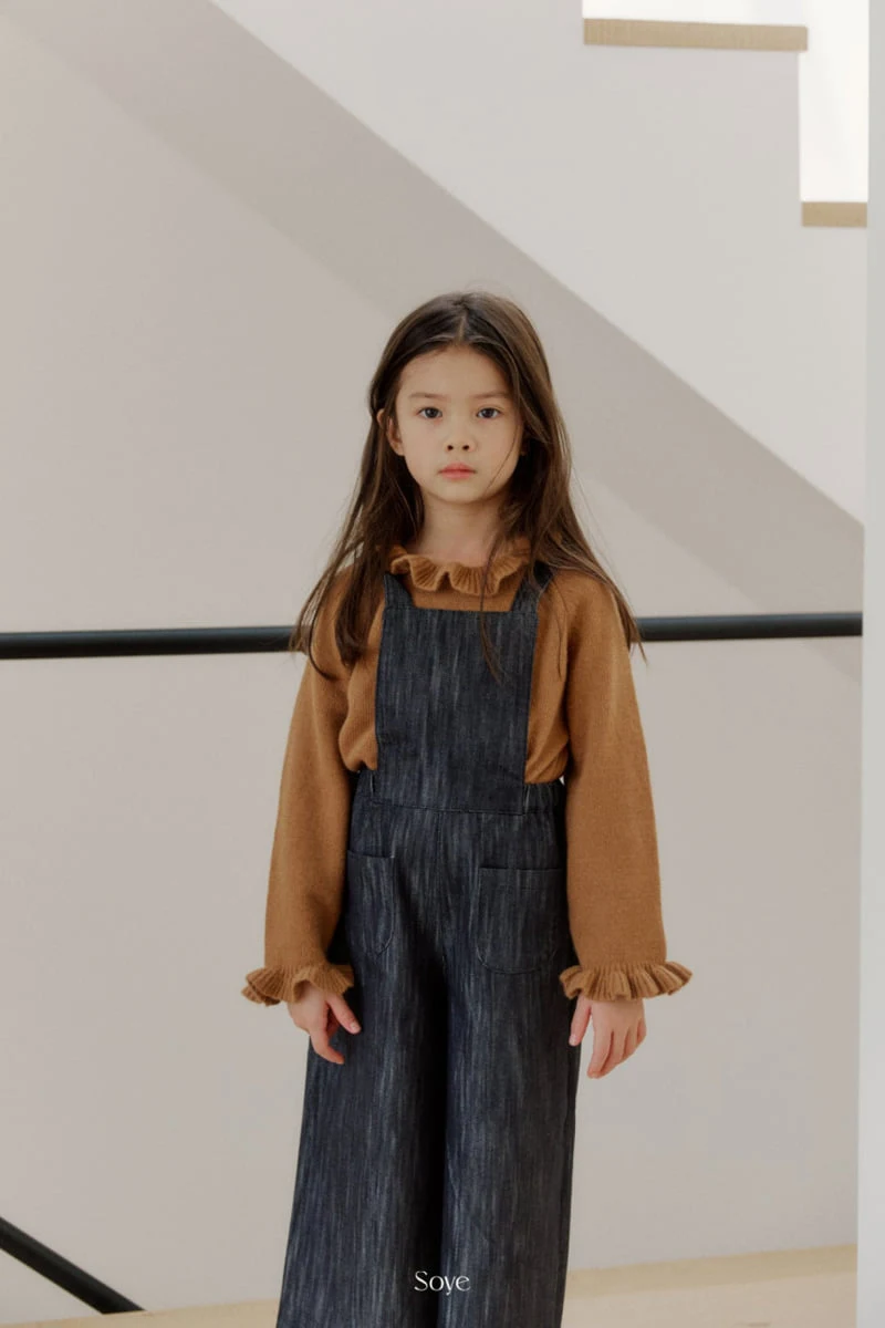 Soye - Korean Children Fashion - #toddlerclothing - Double Suspender Pants - 7