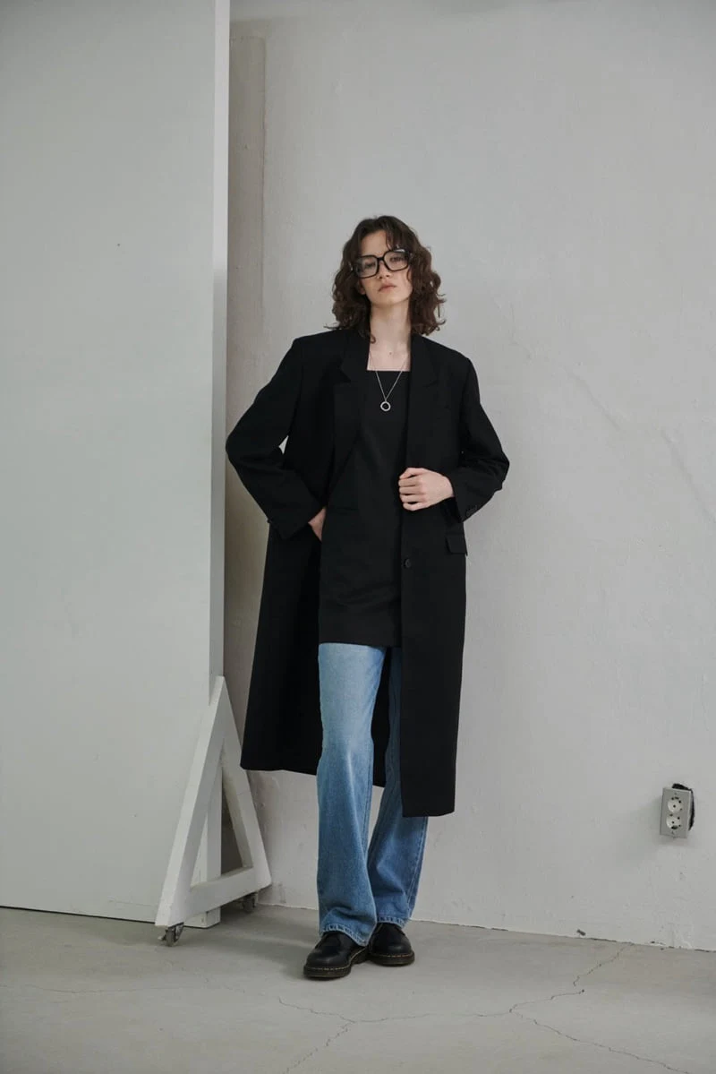 Unbound - Korean Women Fashion - #momslook - Bona Long Coat - 3