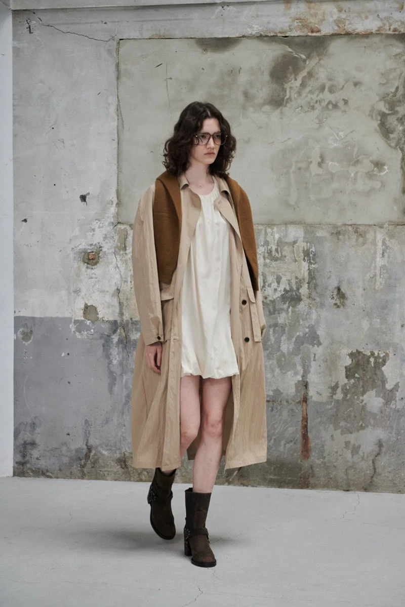 Unbound - Korean Women Fashion - #momslook - Treze Trench Coat - 8