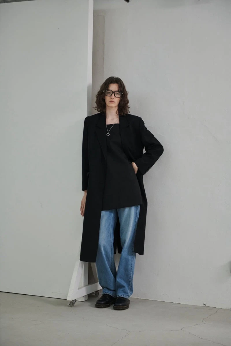 Unbound - Korean Women Fashion - #momslook - Bona Long Coat - 4