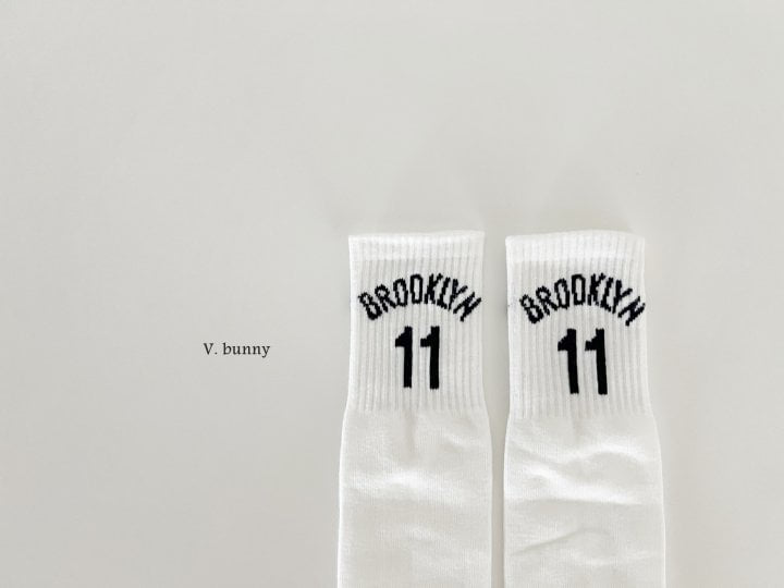 V Bunny - Korean Children Fashion - #childofig - Baseball Socks - 7