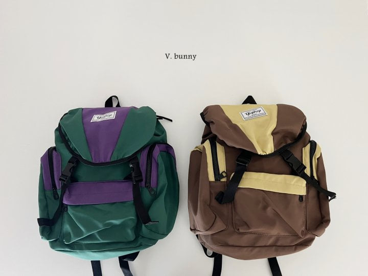 V Bunny - Korean Children Fashion - #childrensboutique - Colored Backpack