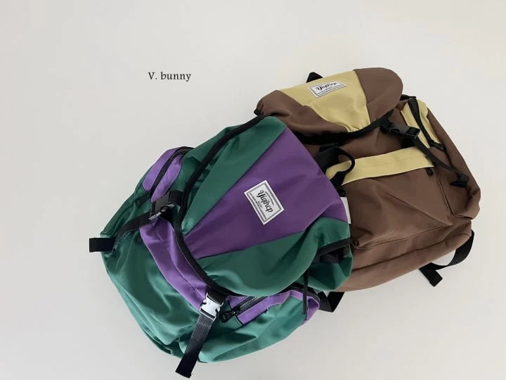 V Bunny - Korean Children Fashion - #designkidswear - Colored Backpack - 2