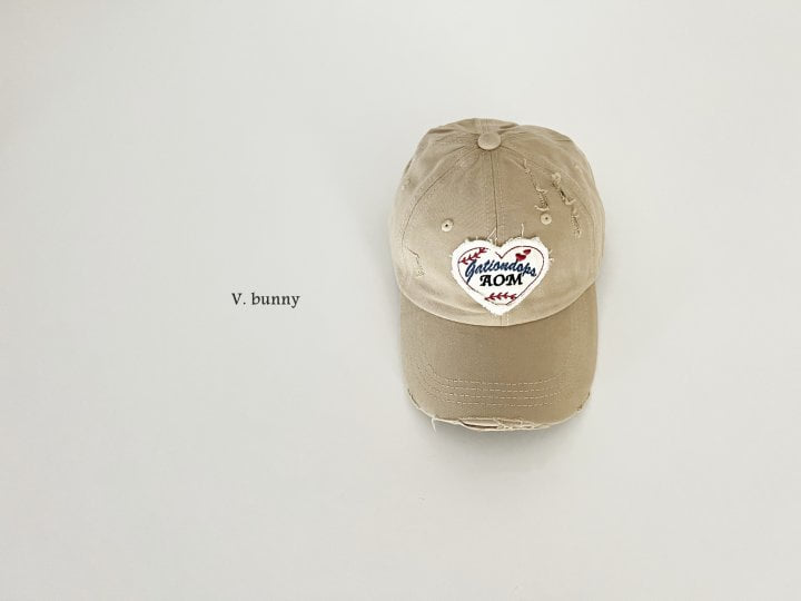 V Bunny - Korean Children Fashion - #magicofchildhood - Vintage Love Cap - 6