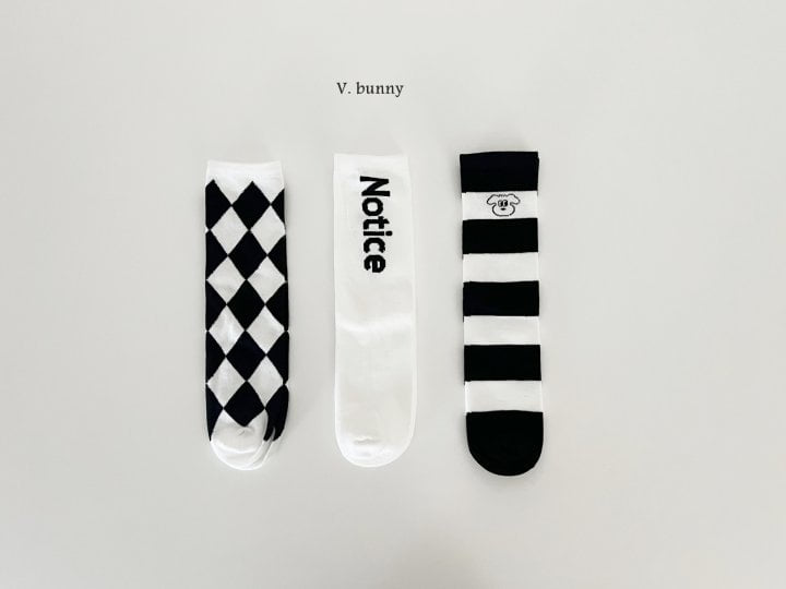 V Bunny - Korean Children Fashion - #magicofchildhood - Notice Socks