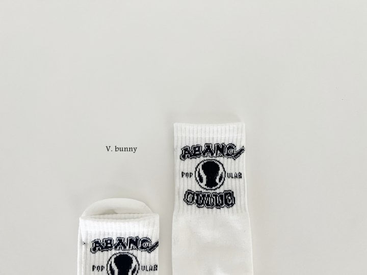 V Bunny - Korean Children Fashion - #minifashionista - Baseball Socks - 5