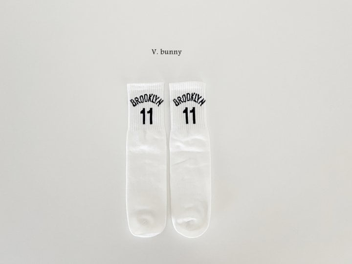 V Bunny - Korean Children Fashion - #prettylittlegirls - Baseball Socks - 6