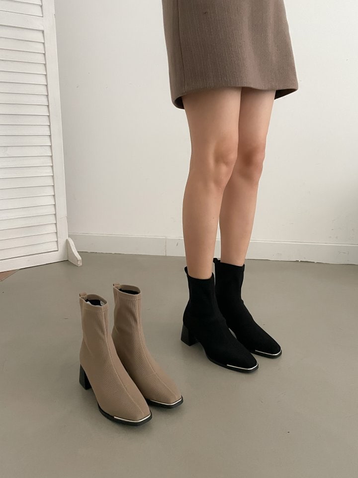 Vade - Korean Women Fashion - #momslook - Span Ankle Boots - 10