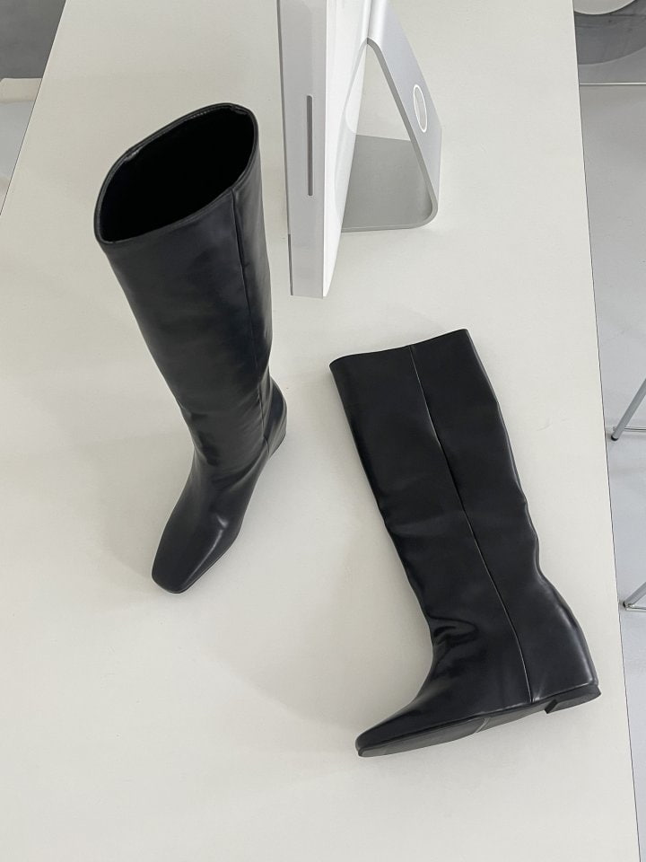 Vade - Korean Women Fashion - #momslook - Half Long Boots - 8