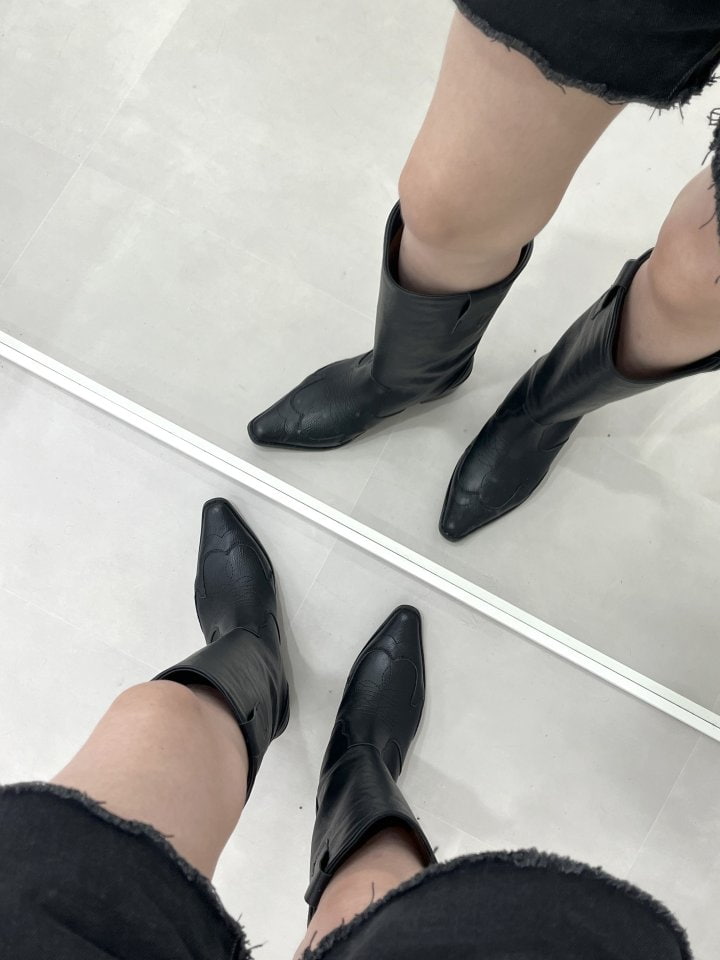 Vade - Korean Women Fashion - #momslook - High Western Harbie Long Boots - 6