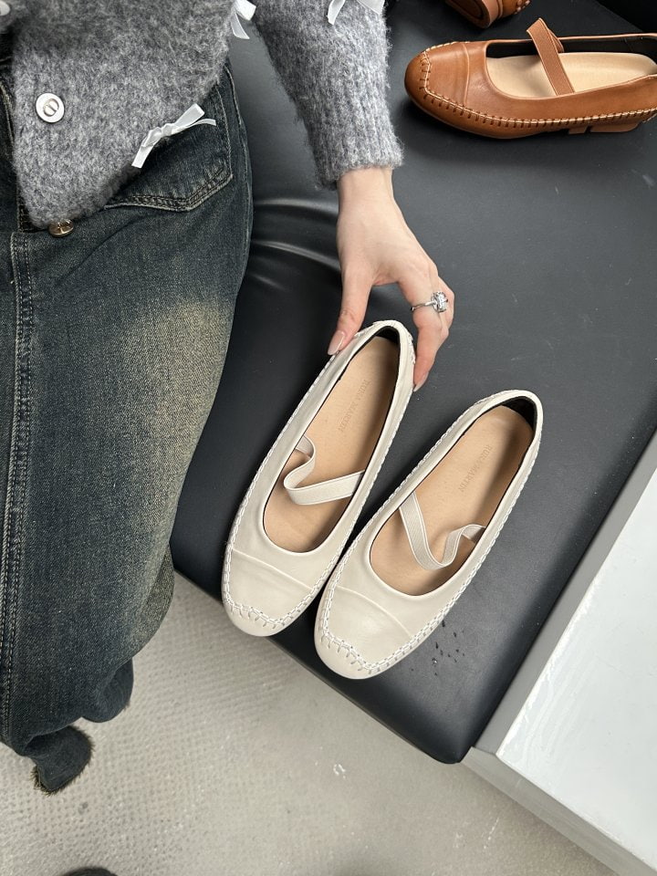 Vade - Korean Women Fashion - #momslook - Soft PU Mary Jane