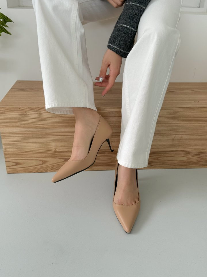 Vade - Korean Women Fashion - #womensfashion - Basic Slim Stiletto - 4