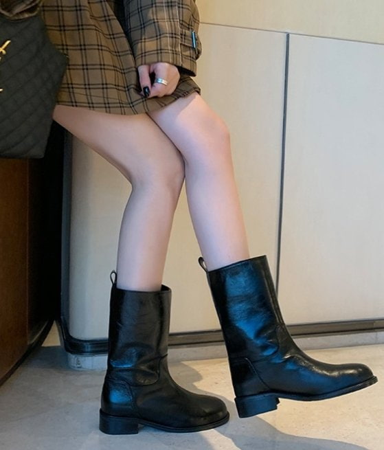 Vade - Korean Women Fashion - #womensfashion - Trendy Half Boots - 4