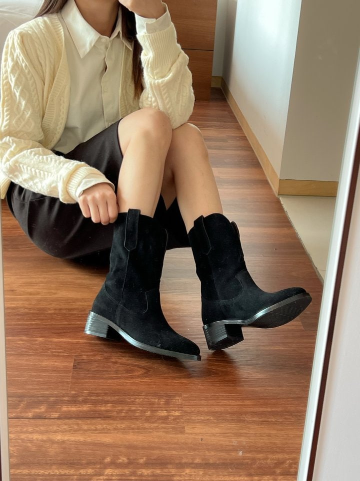 Vade - Korean Women Fashion - #momslook - Western Boots - 9