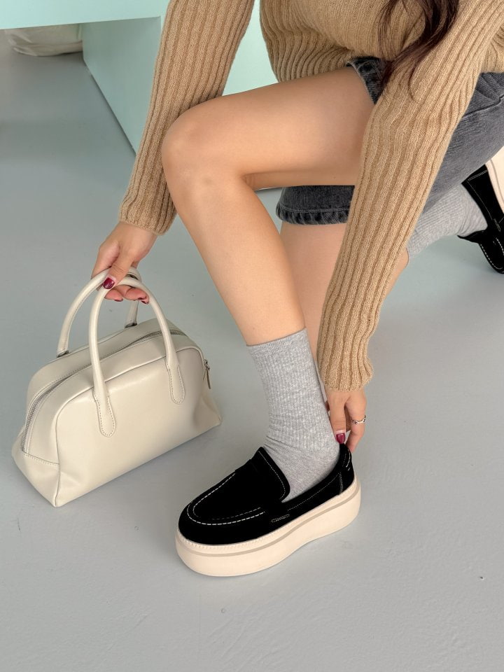 Vade - Korean Women Fashion - #momslook - Leather Sneakers - 11