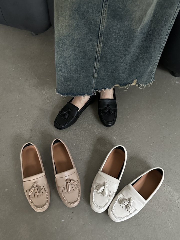 Vade - Korean Women Fashion - #thelittlethings - Soft Square Tessel Loafer - 6