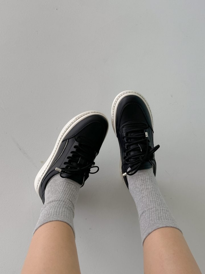 Vade - Korean Women Fashion - #thelittlethings - High Basic Sneakers - 3