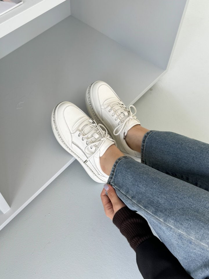 Vade - Korean Women Fashion - #womensfashion - High Basic Sneakers - 9