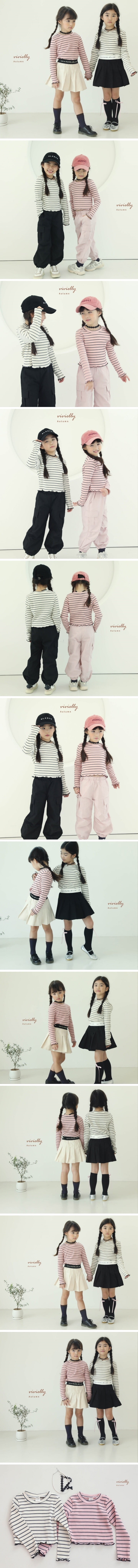 Vivielly - Korean Children Fashion - #minifashionista - Pipi Rib Tee